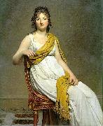 Jacques-Louis  David Madame Raymond de Verninac oil painting artist